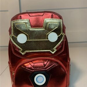 Iron man light up Loungefly mini backpack.